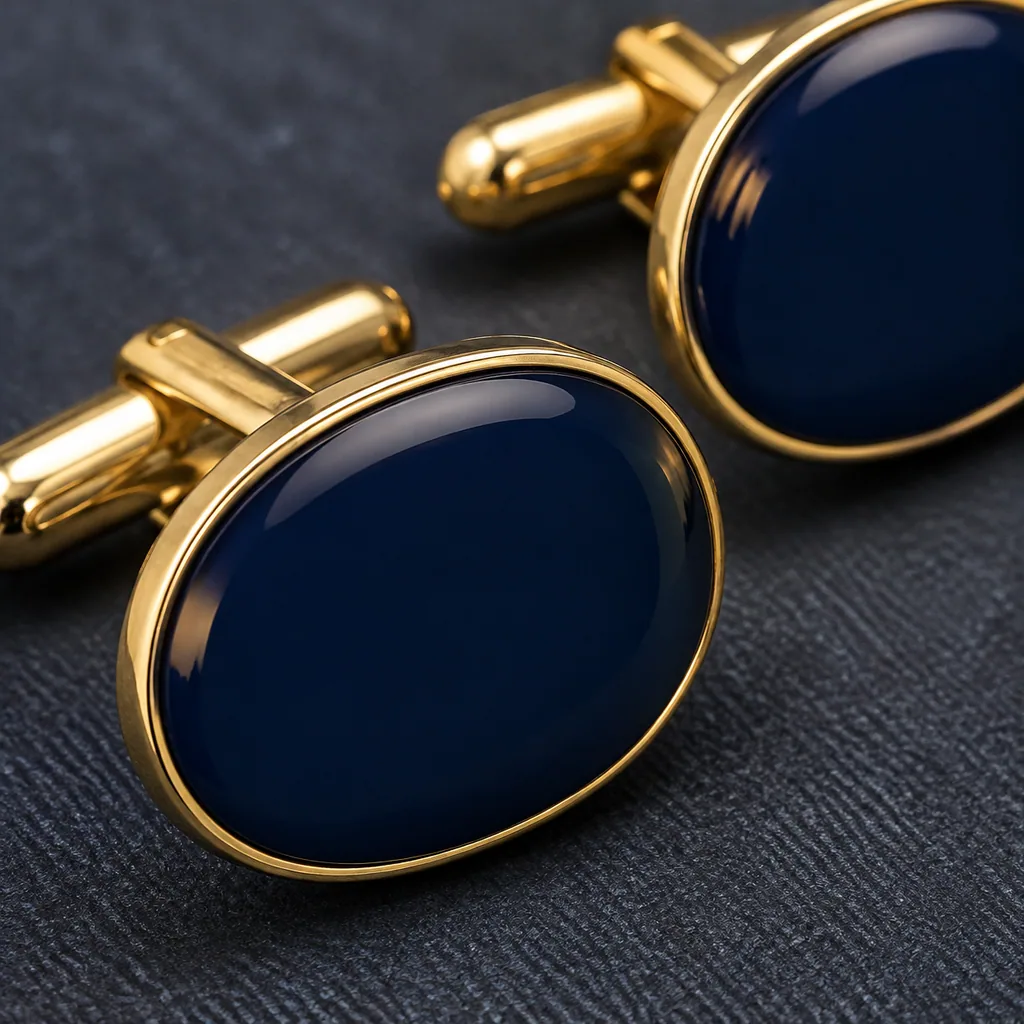 Cadogan Enamel Cufflinks - Image 4