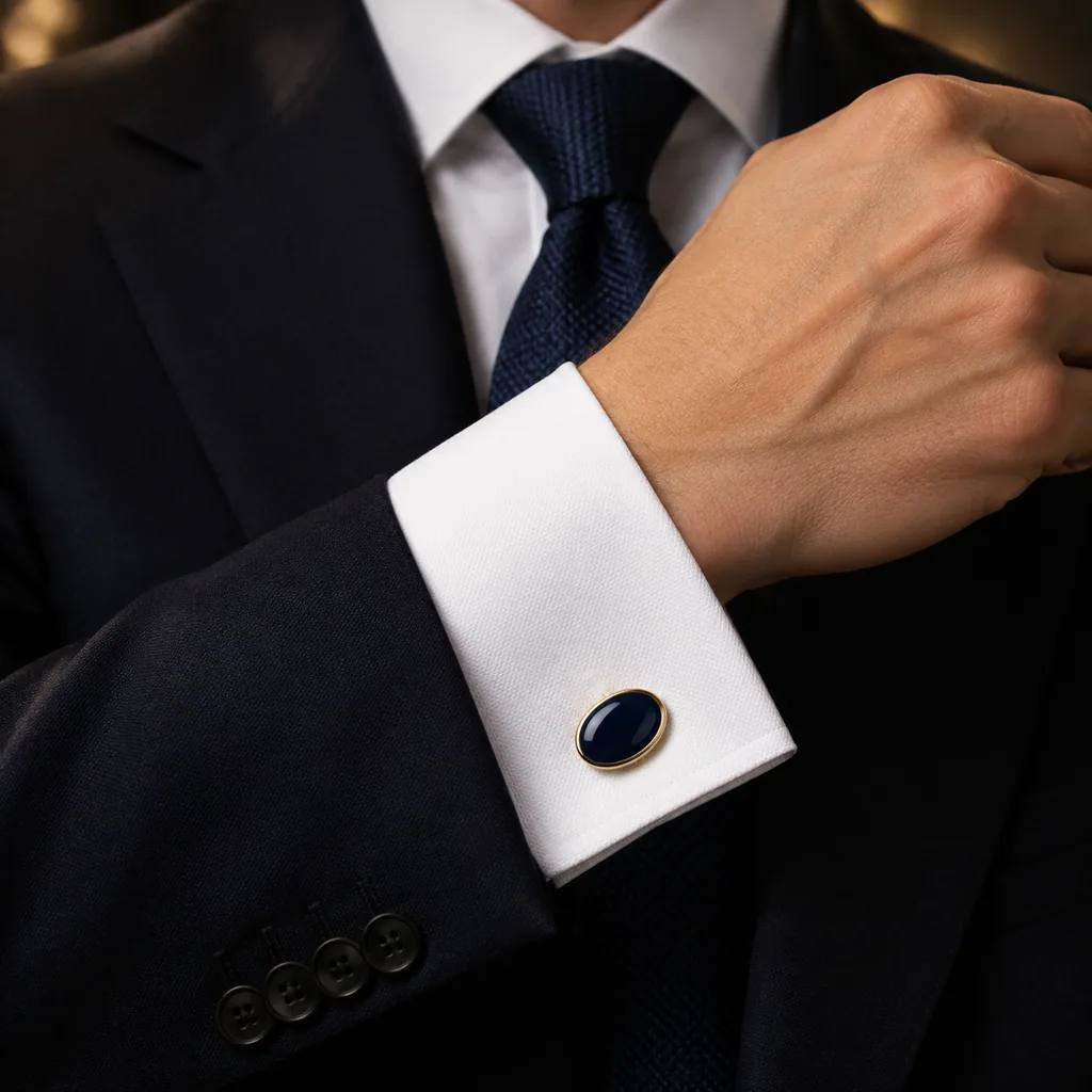 Cadogan Enamel Cufflinks - Image 8