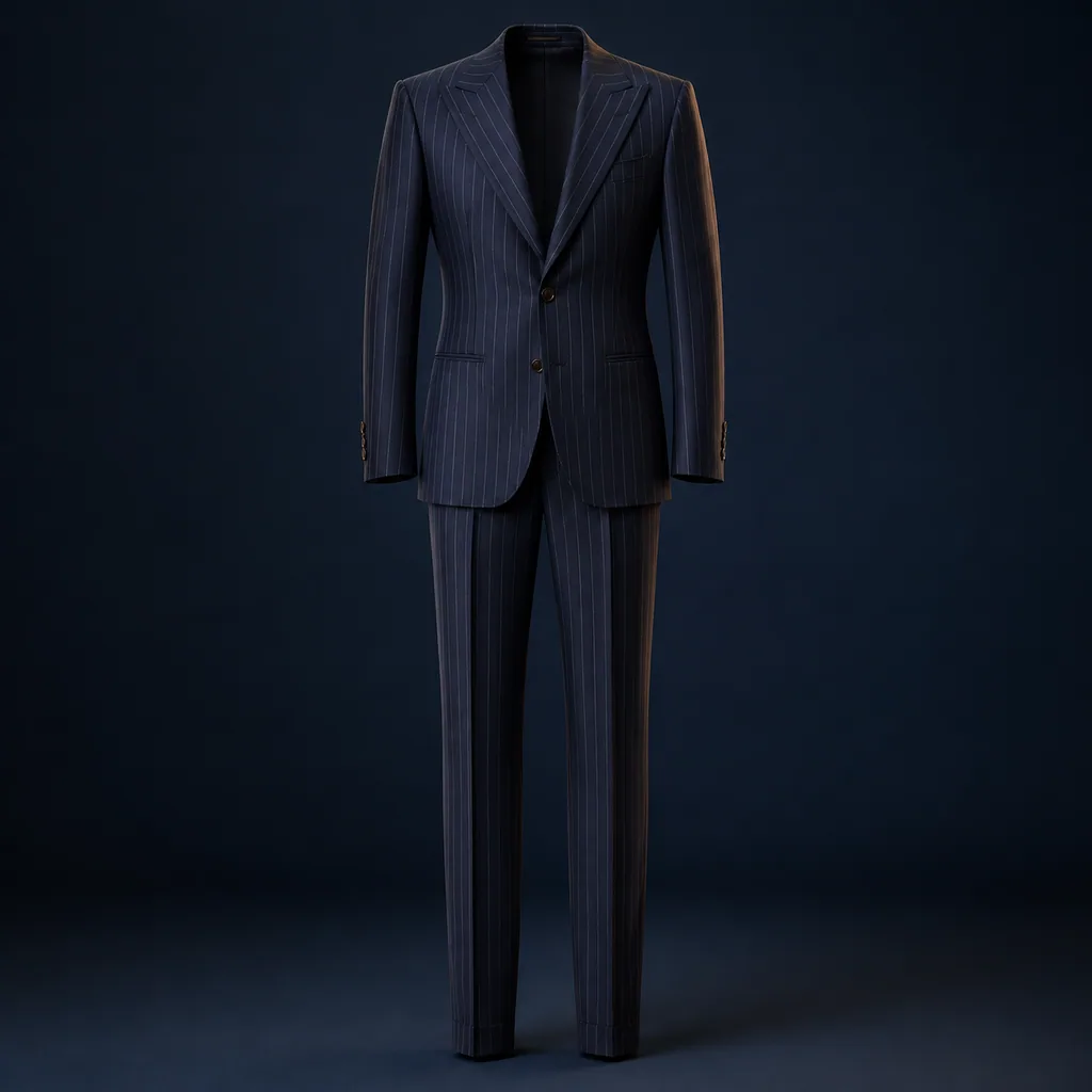 Maddox Chalk-Stripe Two-Piece Suit