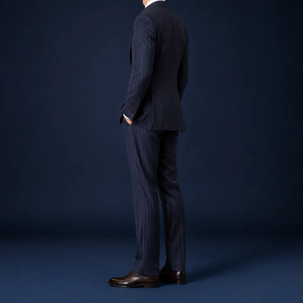 Maddox Chalk-Stripe Two-Piece Suit - Image 6