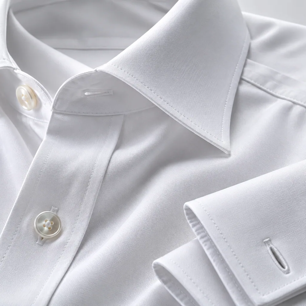Pemberton White Dress Shirt - Image 4