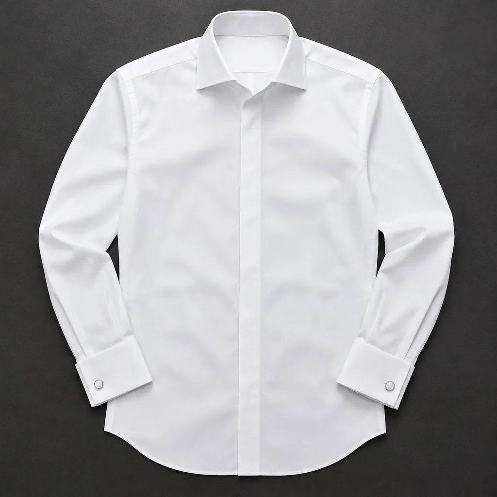 Pemberton White Dress Shirt - Image 7