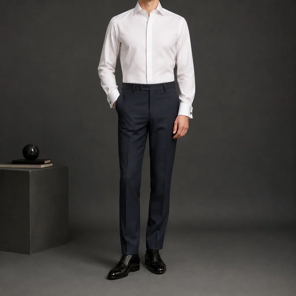 Pemberton White Dress Shirt - Image 5