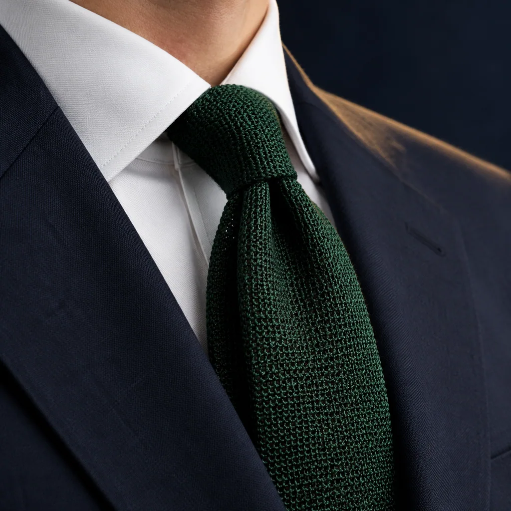 Wigmore Grenadine Garza Grossa Tie - Image 6