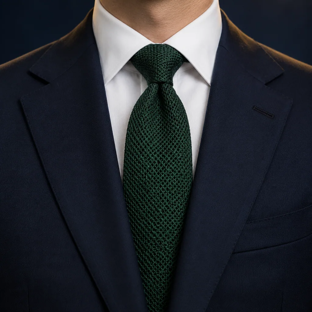 Wigmore Grenadine Garza Grossa Tie - Image 8